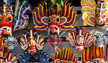 Kandy Beautiful Masks - Sri Lanka Holiday Package